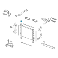 OEM 2019 Chevrolet Camaro Filler Cap Diagram - 13502509