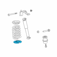 OEM Lincoln Zephyr Lower Seat Diagram - 3M8Z-5536-A