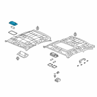 OEM 2014 Honda Odyssey Base (Sienna Beige) Diagram - 34252-S5A-003ZX
