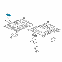 OEM 2015 Honda Civic Base (Warm Gray) Diagram - 34254-T2A-023ZE