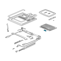 OEM 1999 Acura RL Handle, Sunshade (Light Quartz Gray) Diagram - 83212-SP0-A00ZF