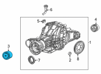 OEM Jeep BUSHING-Cradle Diagram - 68375861AB