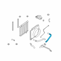 OEM 2010 Ford F-350 Super Duty Lower Hose Diagram - 8C3Z-8286-A