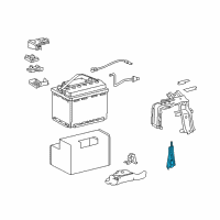 OEM 2021 Lexus NX300h Carrier Sub-Assy, Battery Diagram - 74405-78010