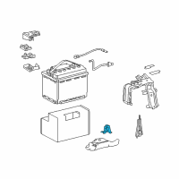 OEM 2018 Lexus NX300h Clamp Sub-Assy, Battery Diagram - 74404-78030