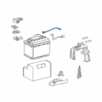 OEM Lexus NX300h Wire, Earth Diagram - 82284-78010