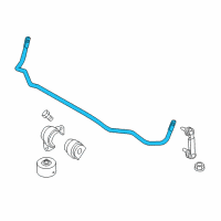 OEM 2013 BMW 535i GT xDrive Stabilizer, Rear Diagram - 33-55-6-790-184