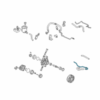 OEM Honda Civic Pipe B, Return (10MM) Diagram - 53721-SNA-A00