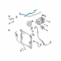 OEM 2008 Lexus GX470 Tube Diagram - 88717-35201