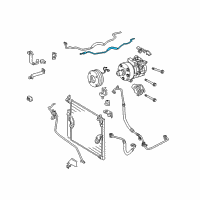 OEM 2007 Lexus GX470 Tube Diagram - 88716-35651