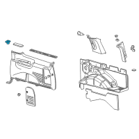 OEM 2000 Ford Excursion Cup Holder Diagram - F78Z1613560AAA