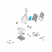 OEM 2011 Hyundai Sonata Heater-Front Seat Back Diagram - 88391-3Q000