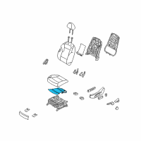 OEM 2011 Hyundai Sonata Heater-Front Seat Cushion Diagram - 88191-3Q000