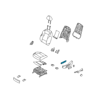 OEM 2014 Hyundai Sonata Switch Assembly-Power Front Seat LH Diagram - 88540-3X100-RY