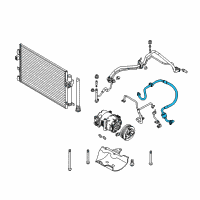 OEM 2015 Ford Focus Tube Assembly Diagram - BV6Z-19D742-F