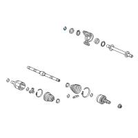 OEM Honda CR-V Set-Ring (28X2.0) Diagram - 44319-S84-300