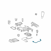 OEM 2008 Lexus LX570 Wire Sub-Assy, Indicator Lamp Diagram - 35906-60160