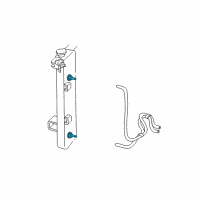 OEM Chrysler Voyager Transmission Cooler Assembly Diagram - 4809271AD