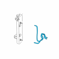 OEM Chrysler Hose-Transmission Oil Cooler Diagram - 4677680AC