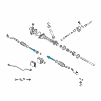 OEM Hyundai Genesis Joint Assembly-Inner Ball Diagram - 57724-B1200