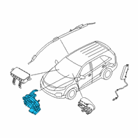 OEM 2022 Kia Sportage Clock Spring Contact Assembly Diagram - 93490D9260