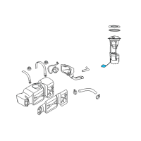 OEM 2010 Dodge Ram 1500 Fuel Level Unit Kit Diagram - 68050955AA