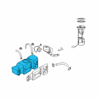 OEM 2010 Dodge Ram 1500 Fuel Tank Diagram - 68242021AC