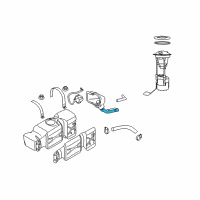 OEM Dodge Ram 1500 Fuel Filler Hose Diagram - 55398621AE