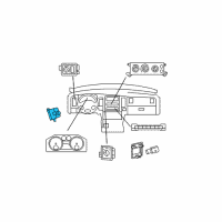 OEM 2008 Chrysler 300 Module-Wireless Ignition Node Diagram - 68210150AB