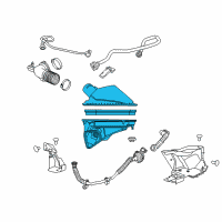 OEM 2022 Chevrolet Camaro Cleaner Asm-Air Diagram - 23323506