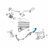 OEM 2021 Chevrolet Camaro Air Tube Diagram - 84089711