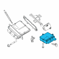 OEM Ford F-250 Super Duty Relay Assembly Diagram - GC3Z-12B533-A