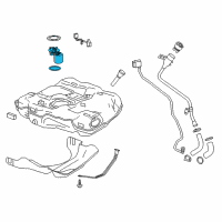 OEM 2017 Buick LaCrosse Fuel Pump Diagram - 23406970