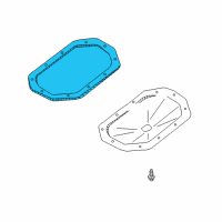 OEM Chevrolet Aveo Transmission Pan Gasket Diagram - 25203067