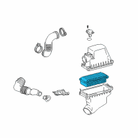 OEM Scion xB Element Diagram - 17801-21030