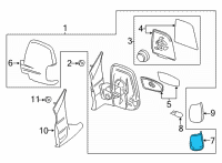 OEM 2018 Ford Transit-150 Signal Lamp Diagram - BK3Z-13B374-D