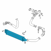 OEM Acura INTERCOOLER Diagram - 19710-6A0-A01