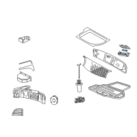 OEM 2005 Lincoln LS Bulb Diagram - D4MY-13466-A