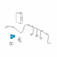 OEM 2002 Ford Expedition Reverse Sensor Diagram - 1L1Z-15K859-AA