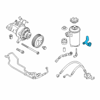 OEM 2016 BMW X5 Suction Hose Diagram - 32-41-6-852-875