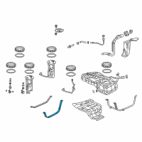 OEM 2015 Honda CR-V Band L, Fuel Tank Mt Diagram - 17522-T0A-000