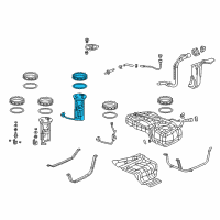 OEM 2014 Honda CR-V MODULE, FUEL PUMP Diagram - 17045-T0A-020