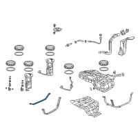 OEM 2014 Honda CR-V Band R, Fuel Tank Mt Diagram - 17521-T0A-000