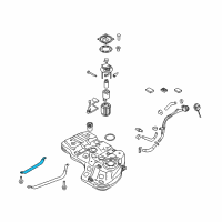 OEM 2020 Kia Sorento Band Assembly-Fuel Tank Diagram - 31211C6000