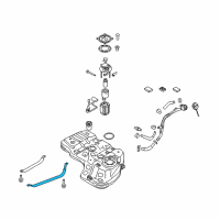 OEM 2020 Kia Sorento Band Assembly-Fuel Tank Diagram - 31210C6000