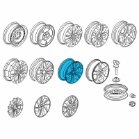 OEM Honda Disk, Aluminum Wheel (18X7 1/2J) (Enkei) Diagram - 42700-TR7-A93