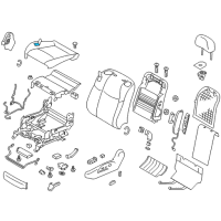 OEM 2013 Infiniti M56 Pad Assy-Cushion, Front Seat Diagram - 87361-1MA2A