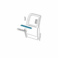 OEM 2003 Ford F-150 Belt Weatherstrip Diagram - YL3Z-1625596-AA