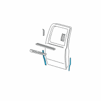 OEM 2002 Ford F-150 Edge Guard Diagram - 1L3Z-7820910-AA