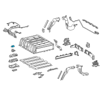 OEM 2019 Toyota Prius Prime Relay Diagram - G3861-47010